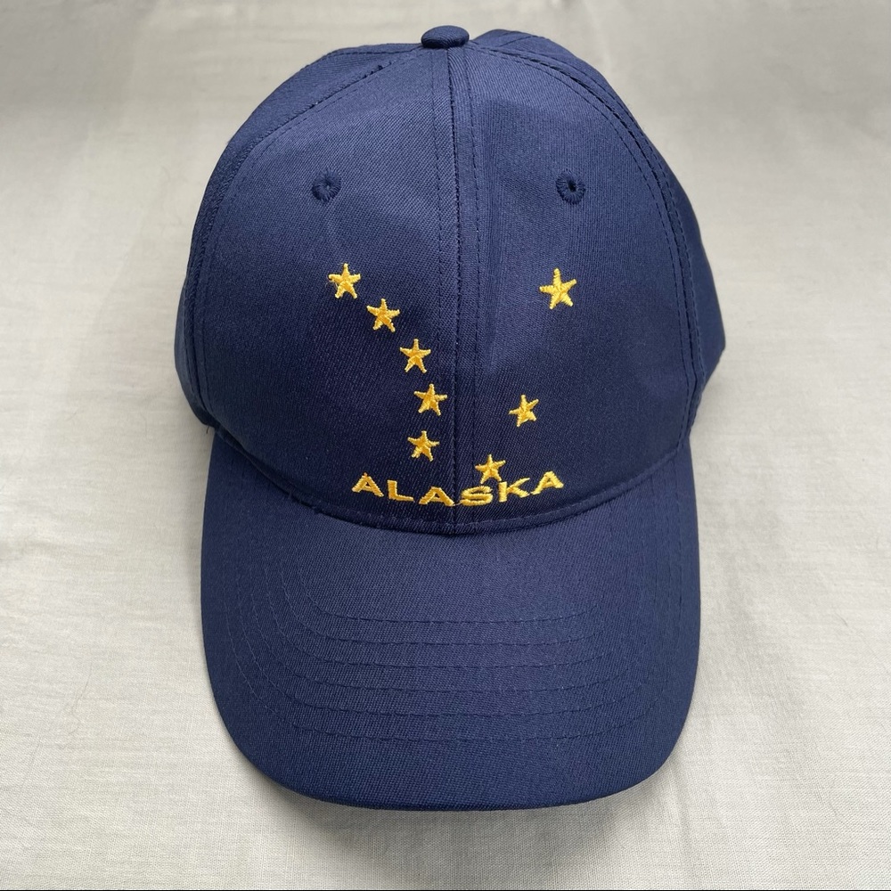 Alaska Stars embroidered hat